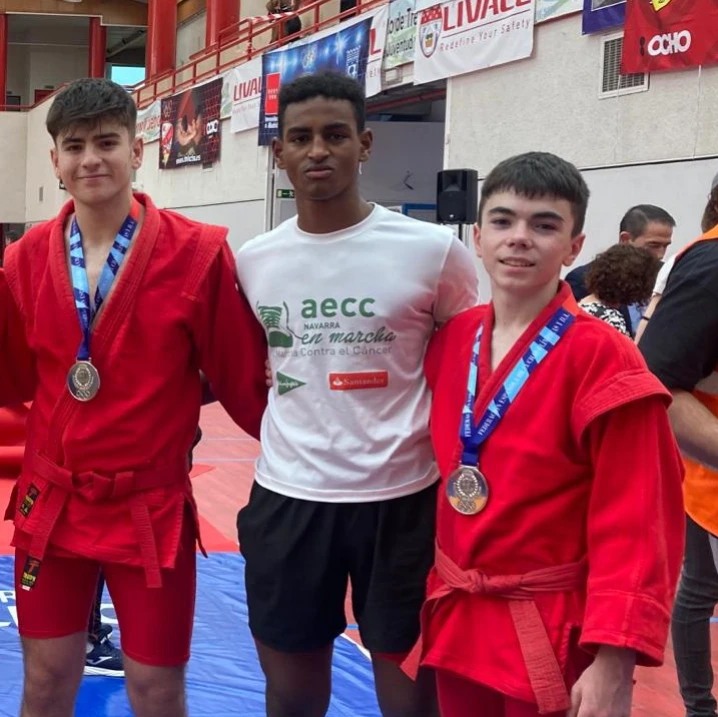 Resultados Campeonatos de España cadete, júnior y sénior de Sambo